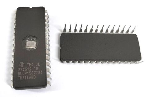 27C512 27c512-10 TMS JL BLUP1507734 M27C512 DIP IC EPROM 10 قطع في صندوق in Kuwait