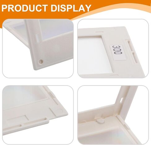 Transmission Type Diffraction Grating for Spectroscopy Experiments, 50x50mm PET Material Teaching Demonstration Sheet, Optical Physics Education Plate for Spectrophotometer(300lines/mm) in Kuwait