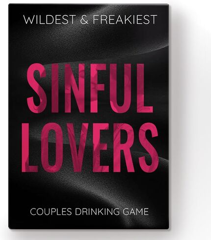 Sinful Lovers - لعبة الشرب للأزواج في ليلة المواعدة، لعبة أزواج ممتعة ومبهرة ستستمتع بها بالفعل، مثالية للذكرى السنوية وأعياد الميلاد وعيد الحب in Kuwait