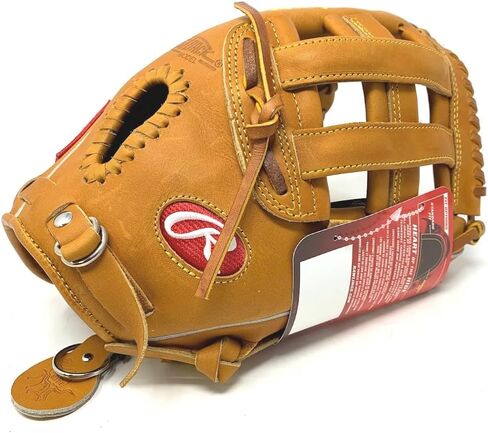 قفاز البيسبول Rawlings Heart of The Hide PRO27HF مقاس 12.75 بوصة برو ستيف تان لليد اليمنى مناسب تمامًا in Kuwait