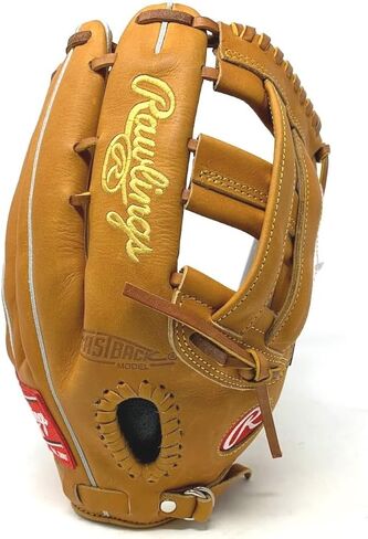قفاز البيسبول Rawlings Heart of The Hide PRO27HF مقاس 12.75 بوصة برو ستيف تان لليد اليمنى مناسب تمامًا in Kuwait