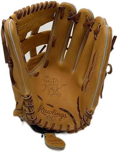 قفاز البيسبول Rawlings Heart of The Hide PRO27HF مقاس 12.75 بوصة برو ستيف تان لليد اليمنى مناسب تمامًا in Kuwait
