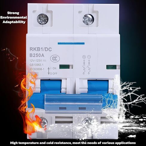 قطاع دارة التيار المستمر 2P 80A/100A/125A/150A/200A/250A 12V-125V مفتاح حماية بطارية اليخت RV الشمسية (250A) in Kuwait