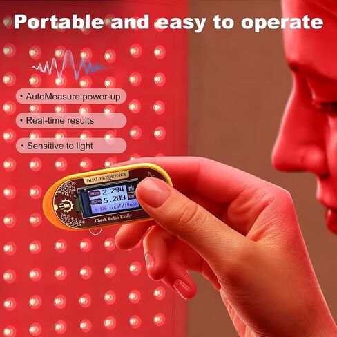 850nm & 660nm Red/NIR Light Irradiance Meter Tester – Professional Dual-Wavelength Radiometer in Kuwait