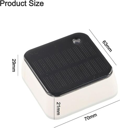 Solar Light Sensor for Tuya and for zigbee Integration, Waterproof Outdoor Brightness Monitor with Real-Time Light Intensity Detection for Smart Curtains, Switches, and Awnings Automation, White and in Saudi Arabia