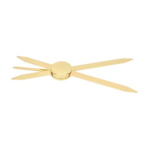 GOTOTOP Compass Eyebrow Ruler Eyebrow Mapping Tool Brow Measuring Caliper Adjustable Accurate Positioning Stainless Steel Gold Compass Design with Symmetrical Measurement for Workers in Kuwait
