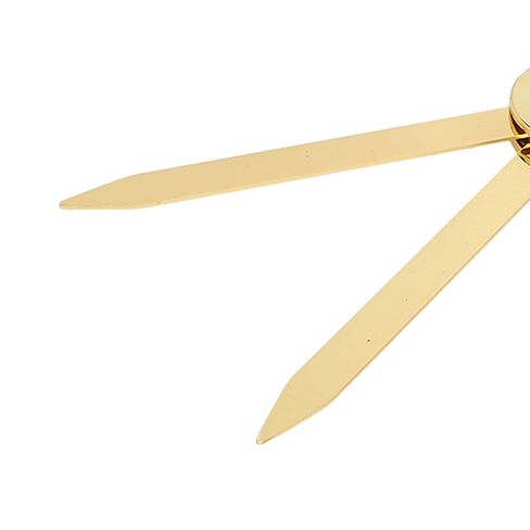 GOTOTOP Compass Eyebrow Ruler Eyebrow Mapping Tool Brow Measuring Caliper Adjustable Accurate Positioning Stainless Steel Gold Compass Design with Symmetrical Measurement for Workers in Kuwait
