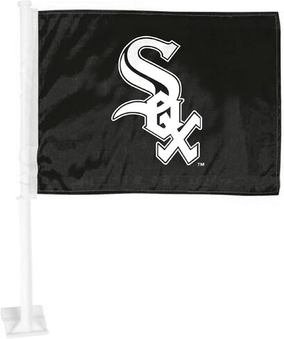 FANMATS MLB - علم سيارة شيكاغو وايت سوكس كبير قطعة واحدة 11 بوصة × 14 بوصة in Kuwait