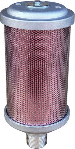 XY-10 Muffler Compatible with Air Compressor Dryer Diaphragm Pump, 1" NPT, Single Chamber 145 PSI, Exhaust Noise Reduction in Kuwait