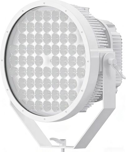 240W LED ضوء البحث البحري للقوارب، 3.6deg شعاع ضيق عن بعد أضواء كاشفة، إضاءة مقاومة للماء عالية الطاقة تصل إلى 3KM، AC 100-277V، التشغيل اليدوي للسفن الخارجية in Kuwait