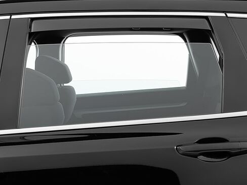 WeatherTech Custom Fit Side Window Deflectors for Honda CR-V, CR-V Hybrid - (81864IM), Rear Pair - Dark Tint in Saudi Arabia