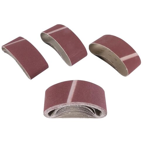 20PCS 3x18 mm Sanding Belt Paper 3 Each of 60 80 120150 240 400 Grits 2 of 40 Grits for Belt Sander in Saudi Arabia