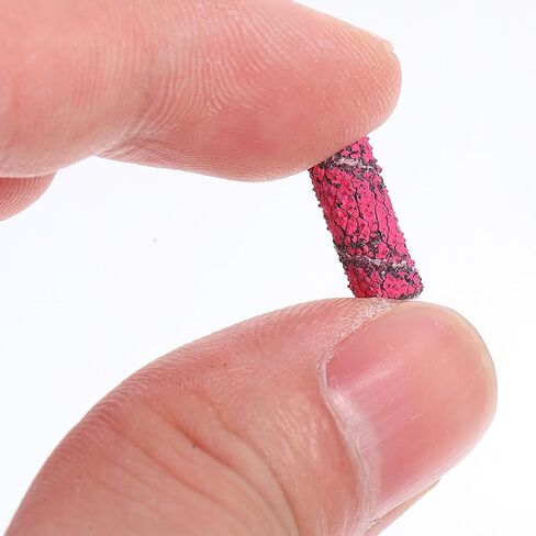 DECHOUS 50 Pcs Manicure Sanding Bands for Nail Drill Bits Tungsten Steel Nail Sanding Rings Portable for Home in Kuwait