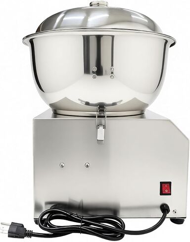5KG Electric Dough Mixer with Stainless Steel Detachable Bowl, 110V 750W Dough Kneading Machine, 30-Min Timer and LED Display, for Home Baking and Kitchen Use in Kuwait