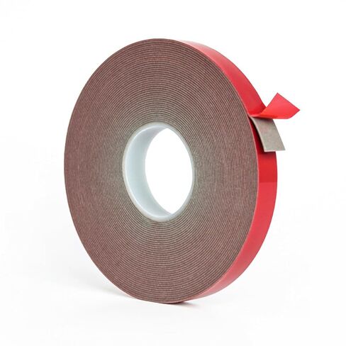 Double Sided Tape Heavy Duty, 32.8 FT x 0.5 Inch Strong Mounting Tape, Noise Reducing & Removable, Waterproof Acrylic Foam Tape for Walls, Automotive, Home Office Decor, DIY Craft, LED Strip Light in Kuwait