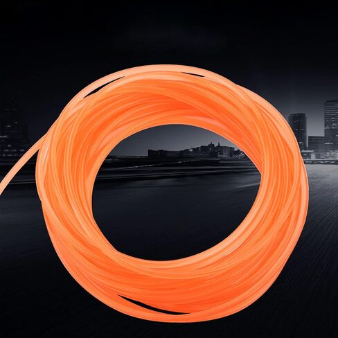 High Performance Round Belting, PU Belt Polyurethane Round Belt for Drive Orange (5mmx10m) in Kuwait