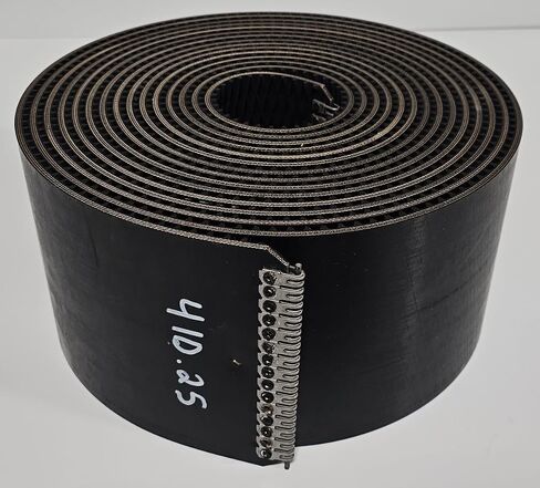 سطح ماسي ثلاثي الطبقات مقاس 7 × 410.25 بوصة مع دانتيل تمساح (حزام طويل) متوافق مع موديلات مكبس البالات الدائرية من John Deere: 330 335 375 446 447 448 449 546 547 548 570 572 842 in Saudi Arabia