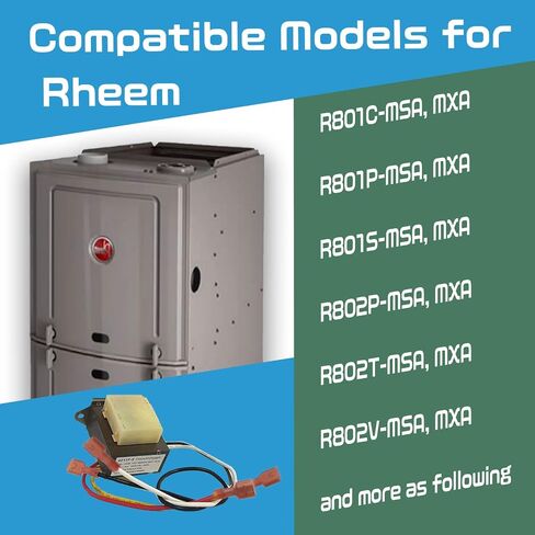 46-24124-06 BE161640GDD 29M7101 4011F-5 محول HVAC 120 إلى 24V 40VA لفرن Rheem 46-24124-06، محول فرن HVAC لـ Basler Electric BE161640GDD 29M7101 4011F-5 in Kuwait