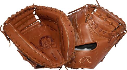 Rawlings | Pro Preferred Catcher's Mitt | 33" | 1-Piece Solid Web | Right Hand Throw | Bruciato in Kuwait