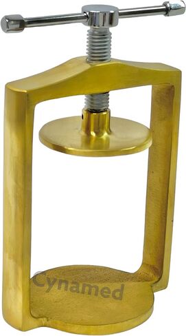 1 EACH PREMIUM Denture Flask Press-Double Holder Brass Long Last (CYNAMED) in Kuwait