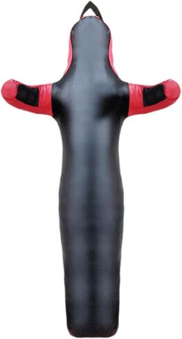 Unfilled Wrestling Dummy Bag for Training and Practice Sessions, PU Leather Grappling Dummy for MMA Boxing Martial Arts, 6 Size Options 47-67 inch- 120cm in Kuwait