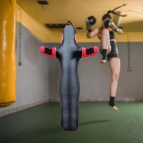 Unfilled Wrestling Dummy Bag for Training and Practice Sessions, PU Leather Grappling Dummy for MMA Boxing Martial Arts, 6 Size Options 47-67 inch- 120cm in Kuwait
