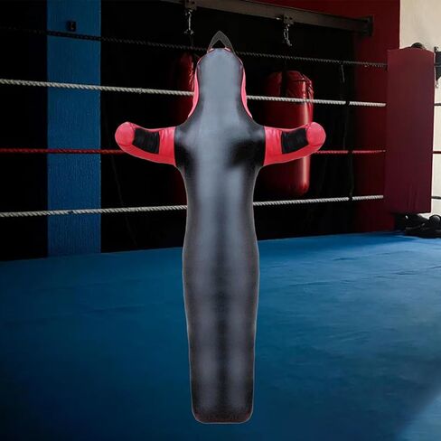Unfilled Wrestling Dummy Bag for Training and Practice Sessions, PU Leather Grappling Dummy for MMA Boxing Martial Arts, 6 Size Options 47-67 inch- 120cm in Kuwait