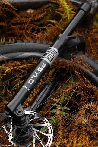 شوكة تعليق RockShox Psylo Gold Isolator RC - 27.5 بوصة، 150 ملم، 15 × 110 ملم، إزاحة 44 ملم، أسود لامع، A1 | شوكة تعليق الدراجة in Kuwait