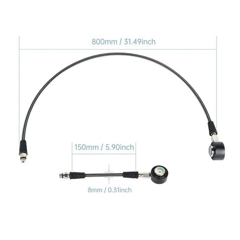 Scuba Diving Pressure Gauge Diving Residual Pressure Gauge Diving Accessories 15Cm in Kuwait