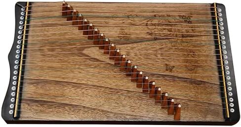 Guzheng, Various Patterns, 21 Strings, Portable Zither with Accessories(D) in Saudi Arabia