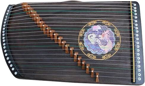 Guzheng with Accessories, 12 Chinese Zodiac, 60x35 CM(ZHU) in Saudi Arabia