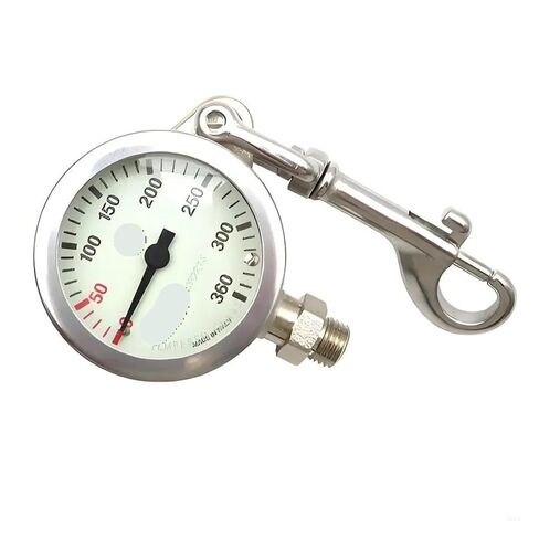 Diving Luminously Pressure Gauge Scubas Diving Metal High Pressure Gauge Diving Equipment Accessories 69HD in Kuwait