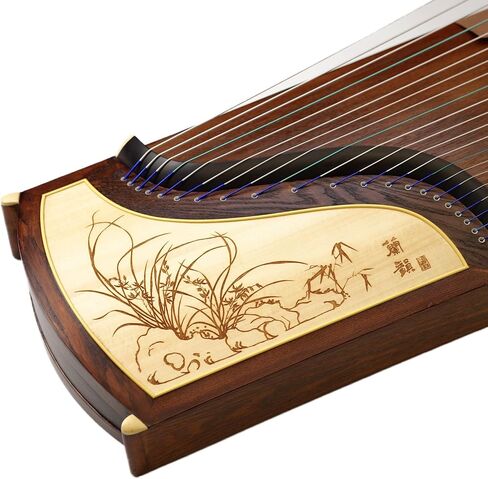 مستوى الدخول دونهوانغ Lan Yun You Meng - قافية الأوركيد الحالمة منشوريا مختارة من الدرجة Ash Guzheng 689E-NJ 敦煌牌兰韵幽梦 للمبتدئين in Kuwait