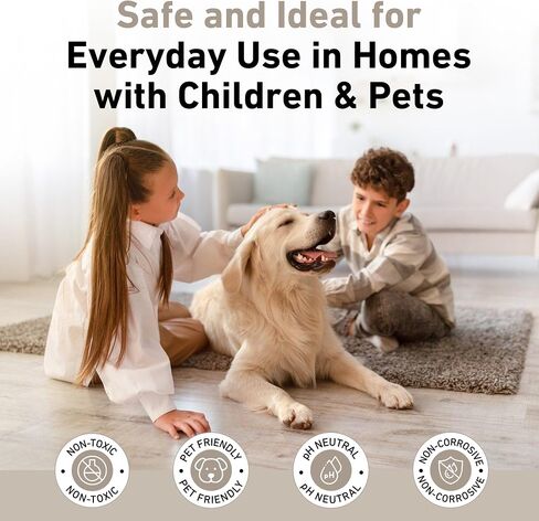 Creative Scents Multipurpose Enzyme Cleaner & Odor Remover | Deodorizer for Floor, Carpet, Drain, Pipes | Pet Urine Odor Eliminator | Enzyme Cleaner for Cat Urine & Dog Poop | Half Gallon - White Tea in Kuwait