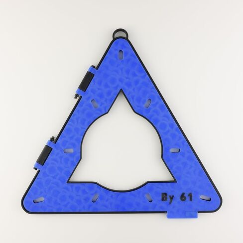Outsville AccuRack Carry Case Hard Template Sheet Holder/Carrier 10 Ball (Blue) in Kuwait