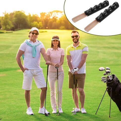 2 Pcs 6.7 Inch Black Golf Grip Tape Stripper Remover Tool Golf Grip Removal Tool Grips Scraper for Replacement Graphite and Steel Shafts Club Grips Repair Kits in Kuwait