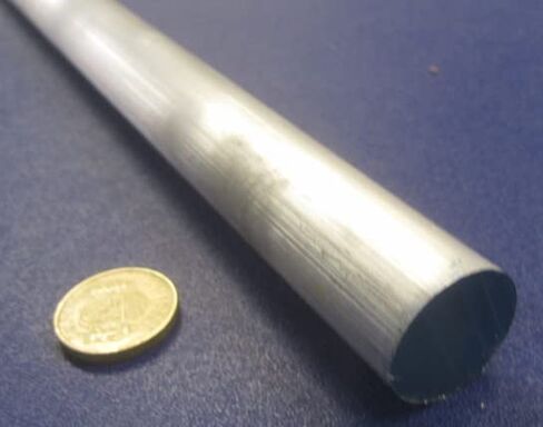 6061 قضيب دائري من الألومنيوم بقطر 1.00 بوصة × طول 6 أقدام in Kuwait