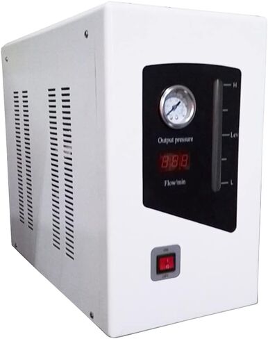 INTBUYING Electrolysis Hydrogen Generator High Purity Hydrogen H2 Generator 0-300ML/min 99.999% Laboratory Hydrogen Gas Source by Electrolysis of Water 110V in Kuwait