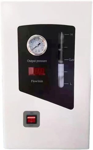 INTBUYING Electrolysis Hydrogen Generator High Purity Hydrogen H2 Generator 0-300ML/min 99.999% Laboratory Hydrogen Gas Source by Electrolysis of Water 110V in Kuwait