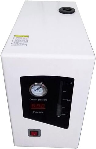INTBUYING Electrolysis Hydrogen Generator High Purity Hydrogen H2 Generator 0-300ML/min 99.999% Laboratory Hydrogen Gas Source by Electrolysis of Water 110V in Kuwait