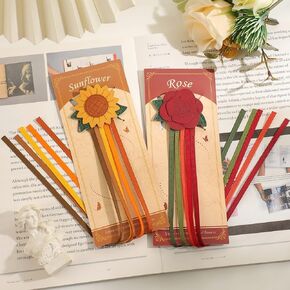 2pcs Leather Bookmarks with Bookmarks for Women, Writers, Readers Durable Book Markers Book Accessories Unique Gifts for Men, Women in Saudi Arabia