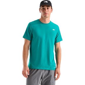 THE NORTH FACE Men's Adventure Tee | Lightweight & Stretchy Shirt with Set-in Sleeves & Heat Transfer Logo in Kuwait