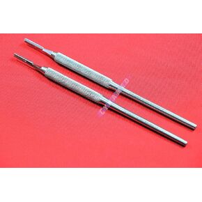 NEW 2PCS Scalpel Handle NO3 Round Pattern Premium German Crafts Dental Veterinary CYNAMED in Kuwait