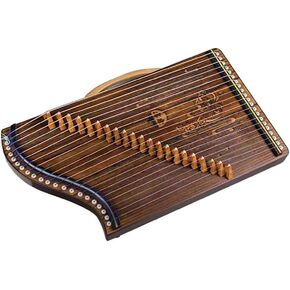 Guzheng المحمولة، 21 وترًا، آلة القانون مع ملحقات مناسبة للمبتدئين والبالغين والأطفال والمحترفين (F) in Saudi Arabia
