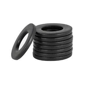 2-100Pcs Shim Flat M8 M10 M12 M14 M16 M18 M20 M22 M24 M27 M30 Black 304 Stainless Steel Ultra-Thin, Wide, Thick, Round Spacers Washers Hardware(M10x34x3mm-10pcs) in Kuwait