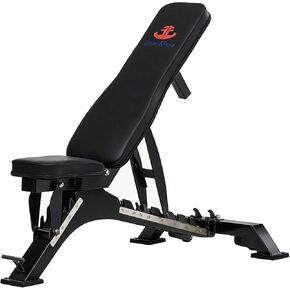مقعد وزن قابل للتعديل من Unive Fitness بسعة 1300 رطل، مقعد تمرين بـ 40 موضعًا مع 10 مسند ظهر و4 زوايا مقعد، مقعد تدريب قوي للخدمة الشاقة لصالة الألعاب الرياضية المنزلية، وصالة الألعاب الرياضية في المرآب، وتمارين الدمبل المسطحة in Kuwait
