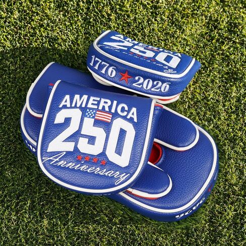 USA 250th Anniversary Golf Putter Cover for LAB DF3 Putter, Patriotic Style Premium Golf Club Head Covers, Magnetic Center Shaft Putter Headcover in Kuwait