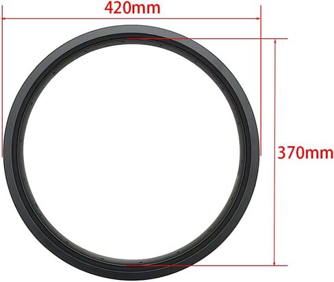 Double Aluminum Alloy Rims 36 Holes 20 * 40 Inch Electric Bike Rims Snowmobile Fat Wheel in Kuwait