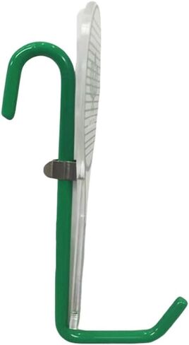 Tennis Court Fence Hanger – Multi Use Organizer for Clothes, Glasses, Keys, Hats & Rackets Green Colour Pack of 2 in Kuwait