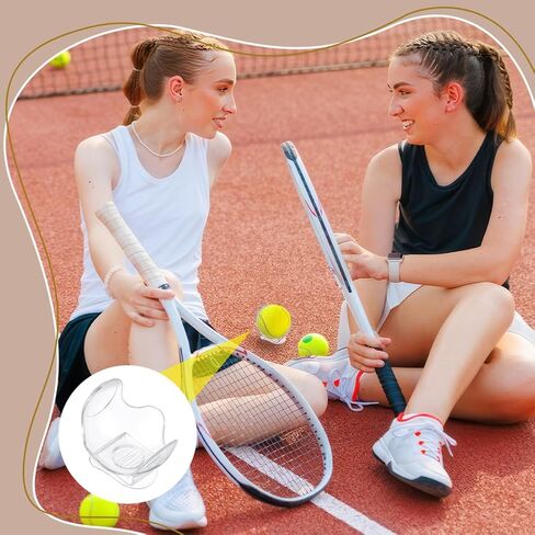 NBEADS 5 Pcs Tennis Ball Waist Clip Holder, ABS Waistband Clip Holder Clear Display Stand for Practice Matches and Sports Activities in Kuwait